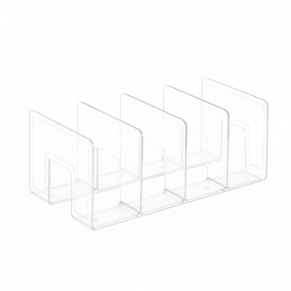 Clear Acrylic Book Stand Holder - Прозрачный акриловый органайзер для стола, подставка