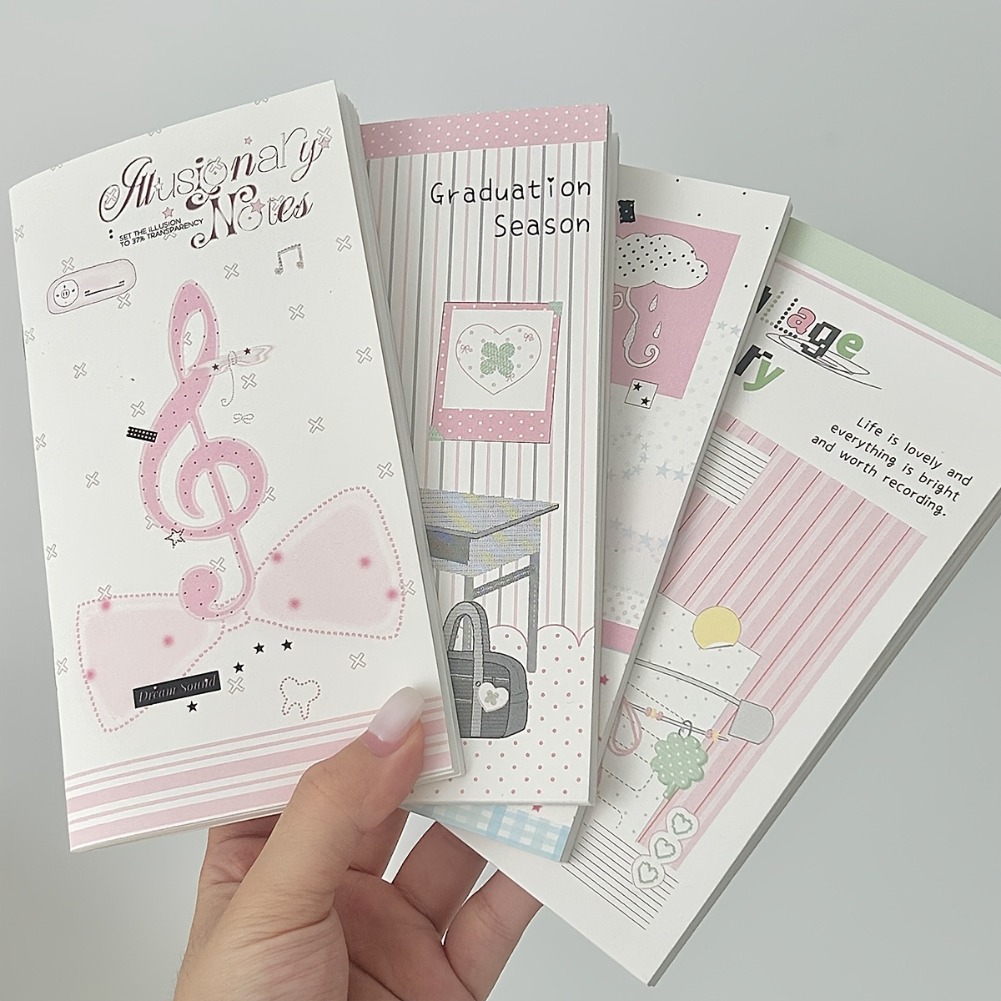 Blank Sheet Music Notebook - Корейский карманный музыкальный блокнот A6, портативный