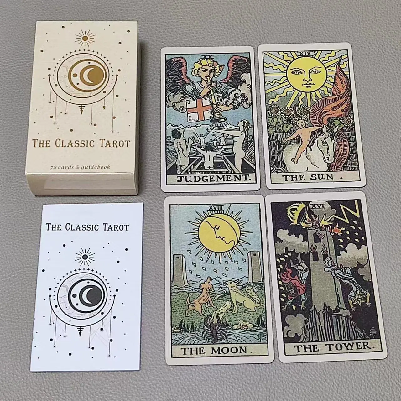 Tarot Deck With Guidebook - 10,3*6 см Классический Таро 78 карт