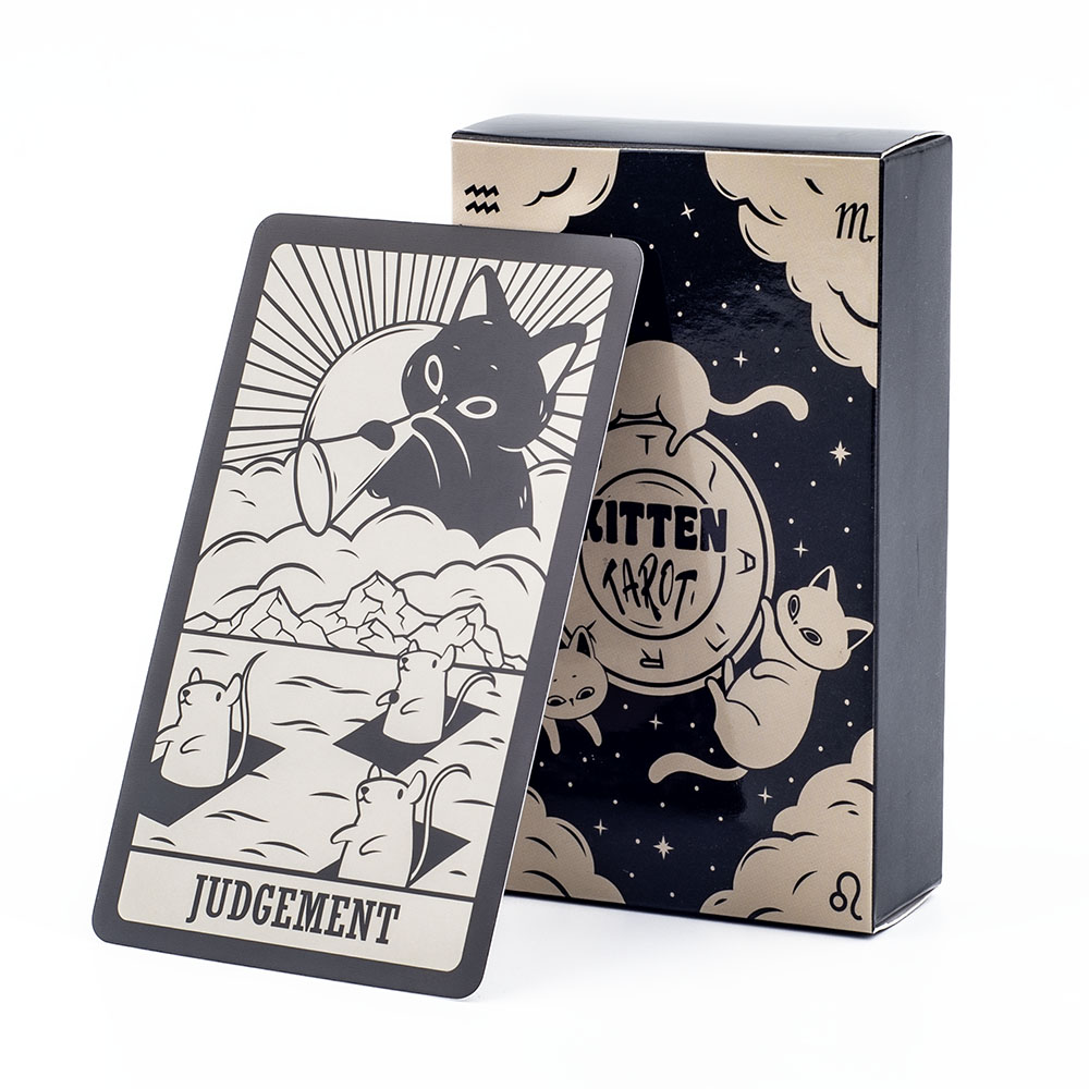 Набор Таро для котят 78 шт., м – обзор и цена Tarot Deck With Guidebook
