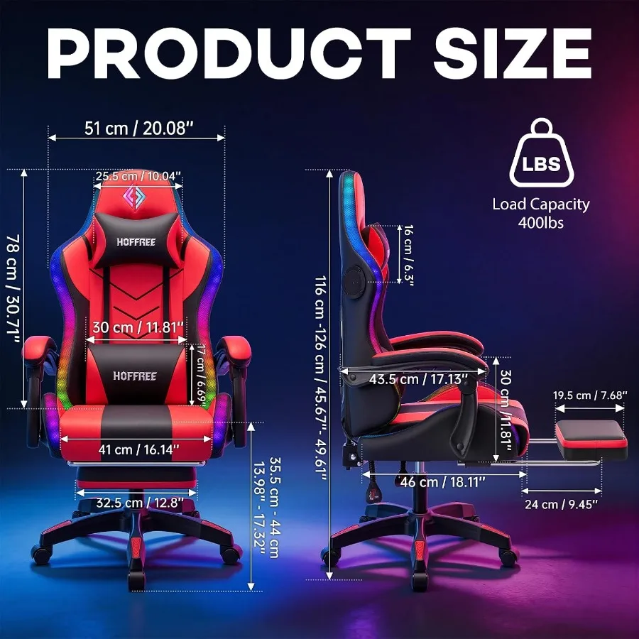 Игровое кресло RGB со встроенн – обзор и цена Music