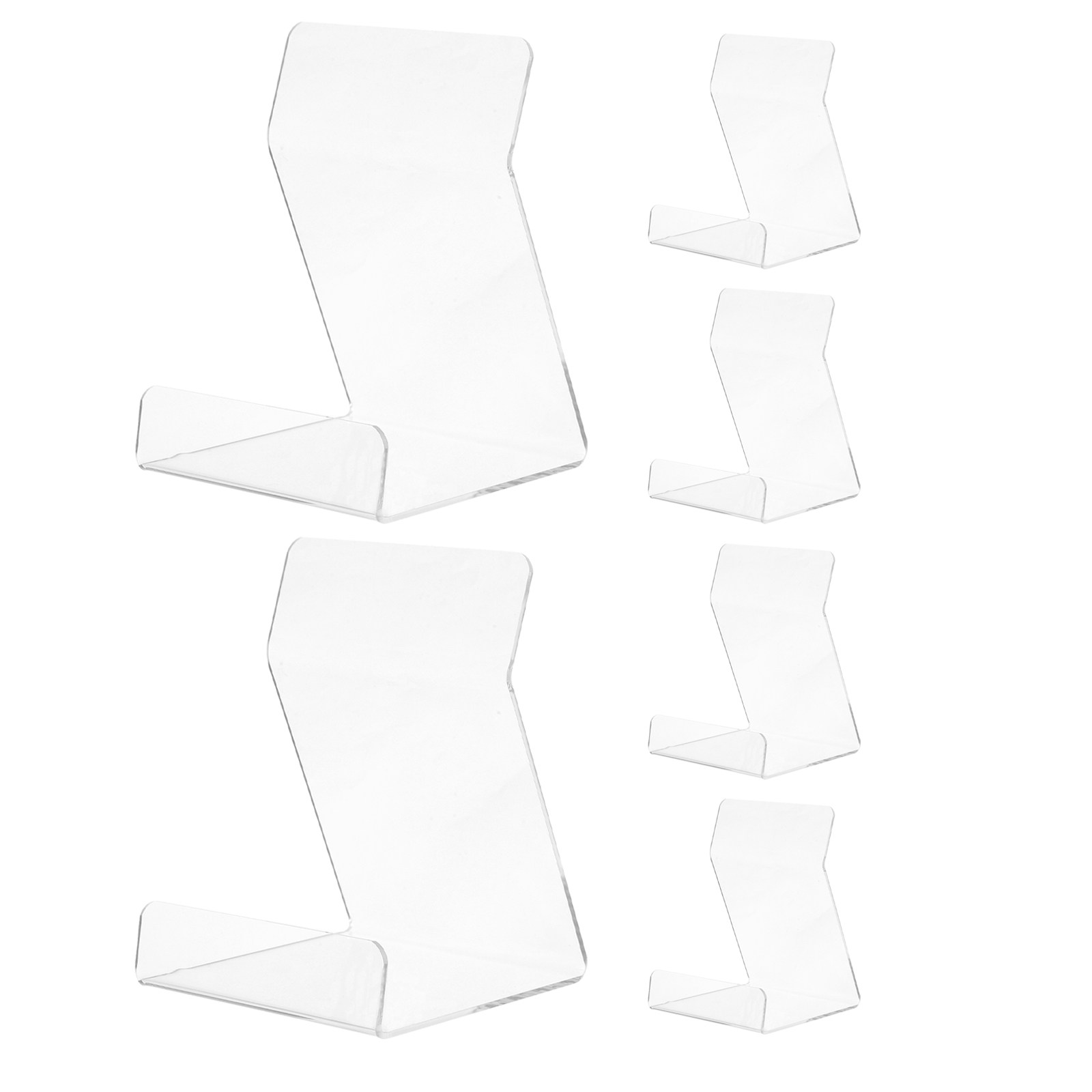 6 шт. акриловых подставок для  – обзор и цена Clear Acrylic Book Stand Holder