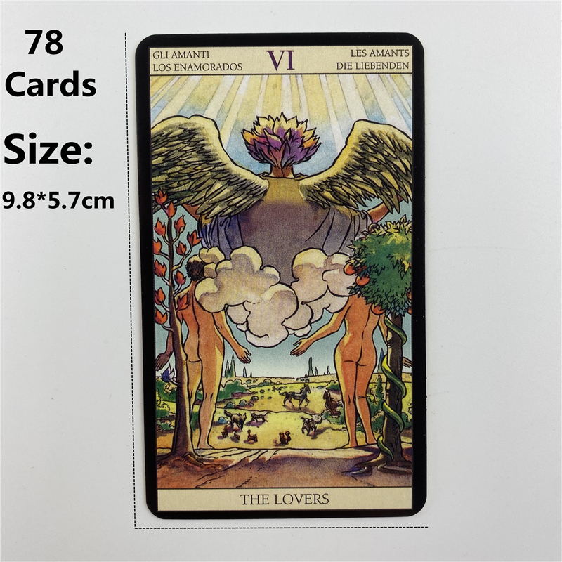 Металлическая коробка, позолоч – обзор и цена Tarot Deck With Guidebook