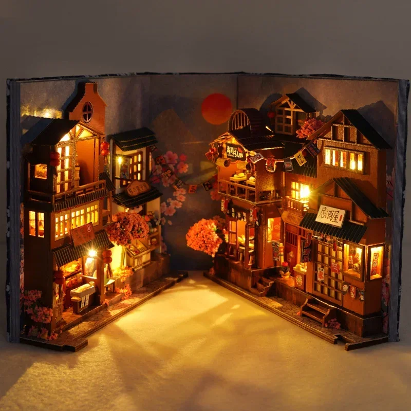 Набор для самостоятельной сбор – обзор и цена Diy Wooden Book Nook Kit Shelf Insert