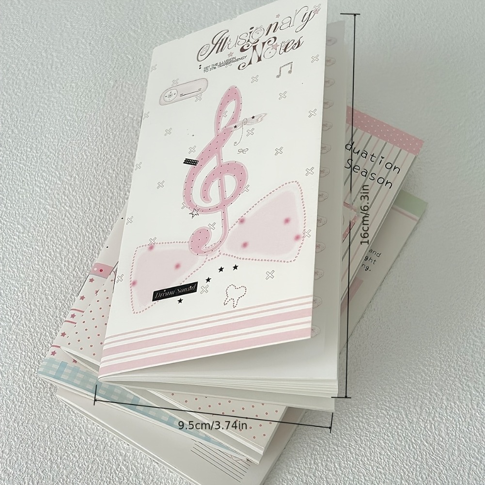 Корейский карманный музыкальны – обзор и цена Blank Sheet Music Notebook