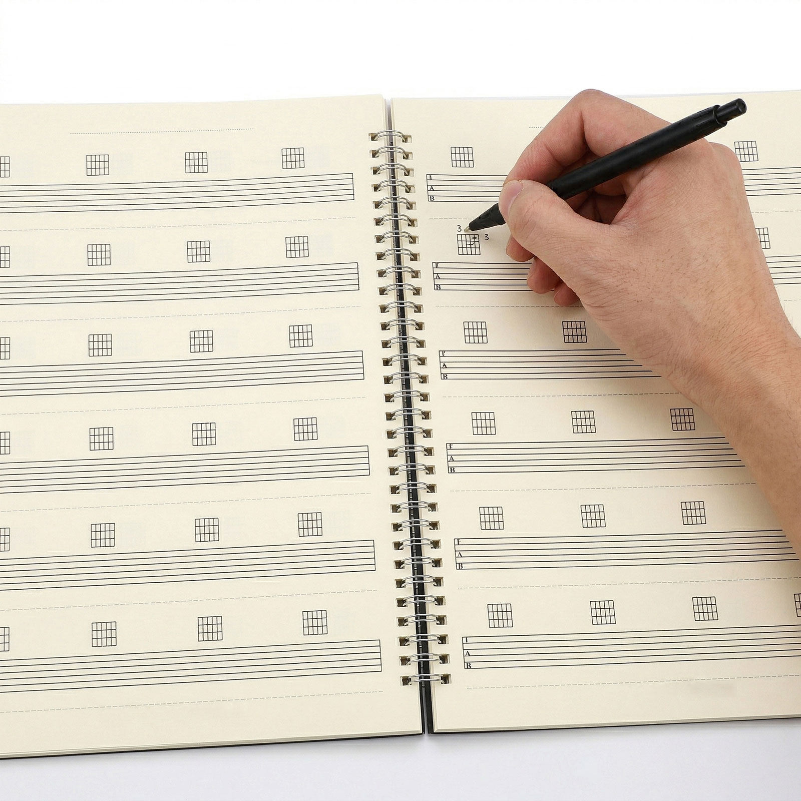 2 шт. блокнот для записей гита – обзор и цена Blank Sheet Music Notebook