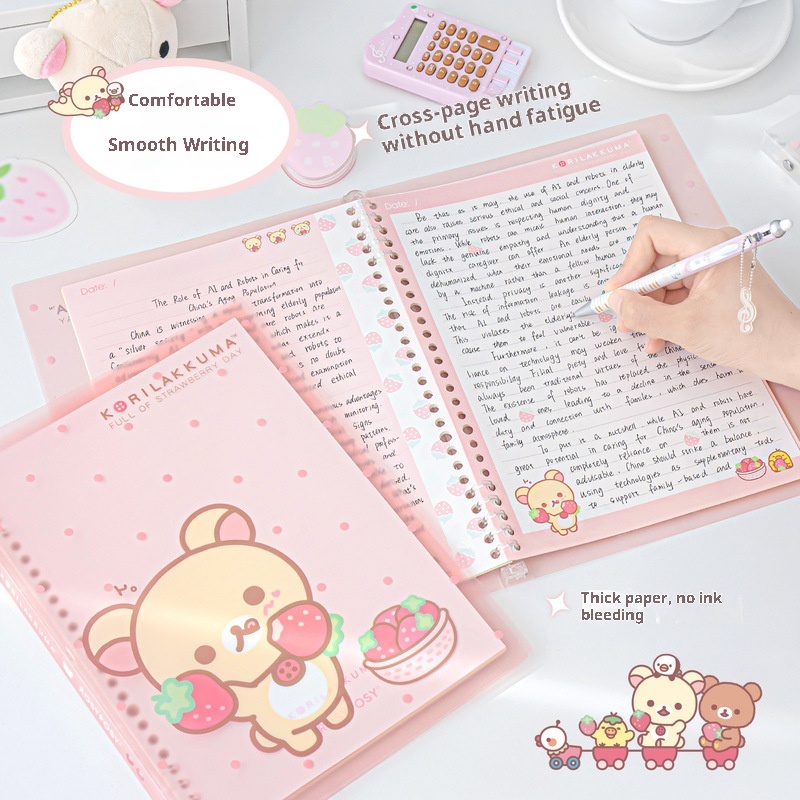 Блокнот Rosyposy Korilakkuma S – обзор и цена Blank Sheet Music Notebook