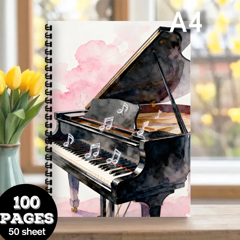 Музыкальный блокнот формата А4 – обзор и цена Blank Sheet Music Notebook