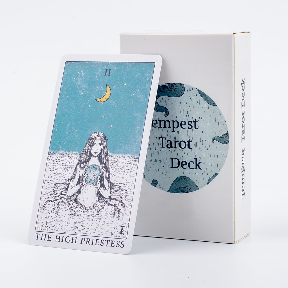Тематический океан Tempest Тар – обзор и цена Tarot Deck With Guidebook